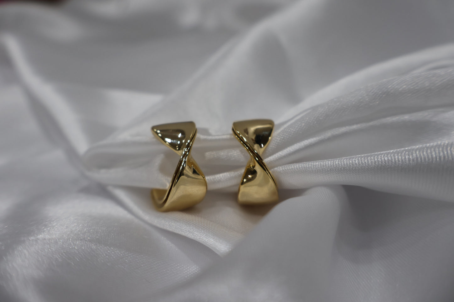 Golden Whisper Studs