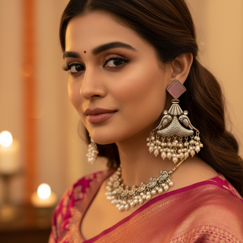 Pearl Winged Songbirds - Pink