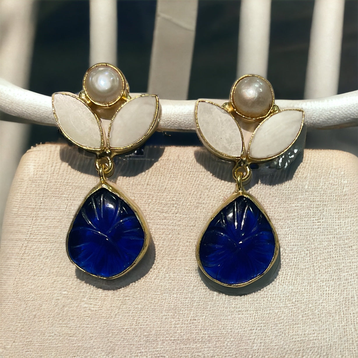 Indigo Petal Drops