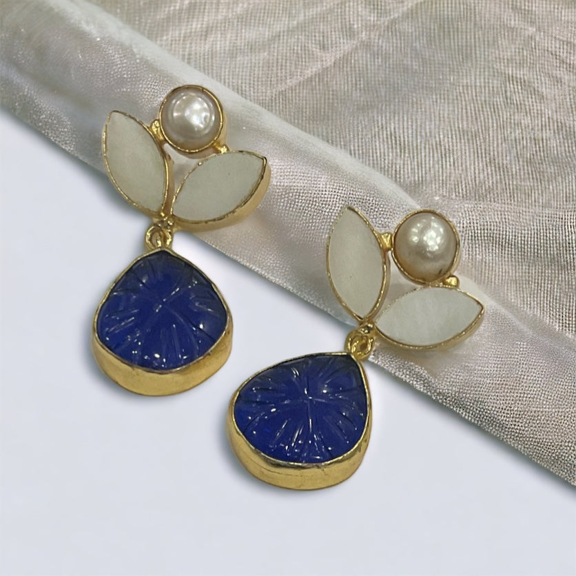 Indigo Petal Drops