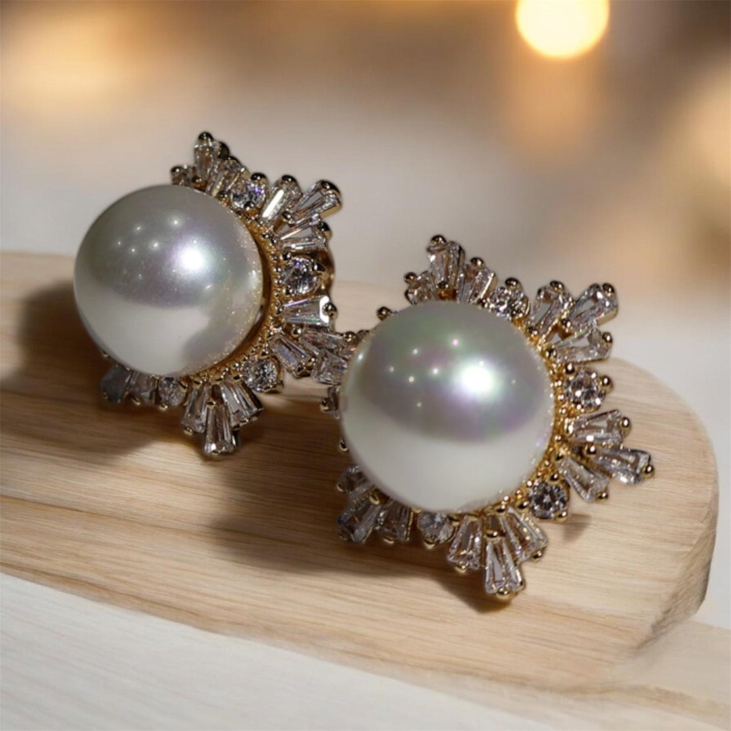 Starlight Pearl Studs